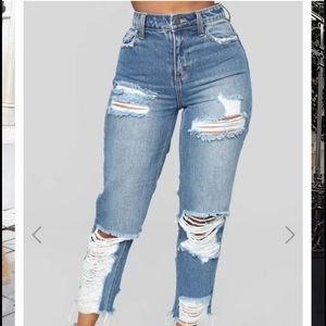 Fashion nova Bennie boyfriend jeans